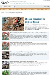 IRIN Guinea Bissau news live