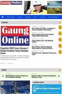 Gaung NTB news live