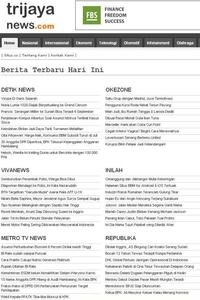 Trijaya News news live