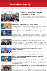 Tasnim News Agency news live