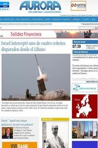 Aurora Israel news live