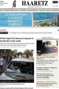 Ha Aretz English news live