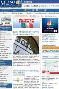 Milano Finanza news live