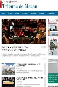Jornal Tribuna de Macau news live