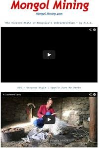 Mongolian Mining Journal news live
