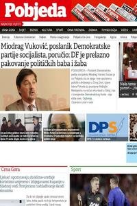 Pobjeda news live