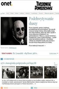 Tygodnik Powszechny news live