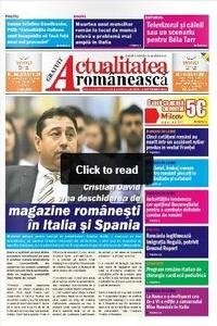 Actualitatea Romaneasca news live