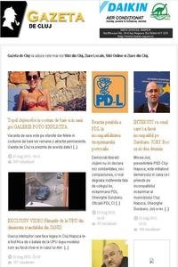 Gazeta de Cluj news live