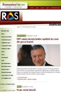 Romanian Soccer news live