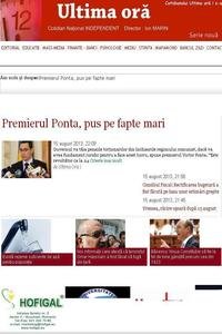 Ultima Ora news live