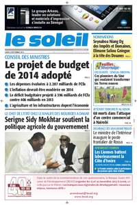 Le Soleil -Senegal news live