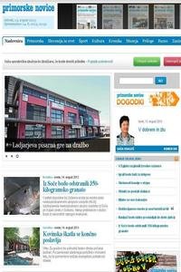 Primorske Novice news live