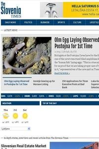 Slovenia Times news live