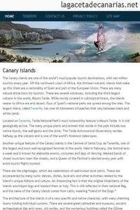 La Gaceta De Canarias news live