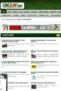 A Cricket Turf news live