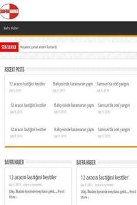 Bafra Haber news live