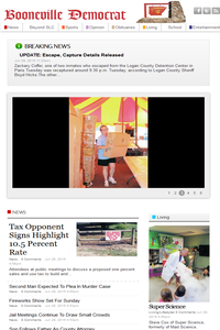 Booneville Democrat news live