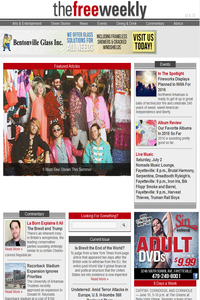 Fayetteville Free Weekly news live