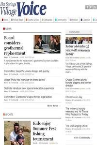 Hot Springs Village Voice news live