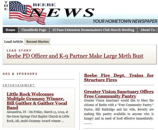 The Beebe News news live