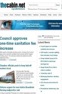 The Log Cabin Democrat news live