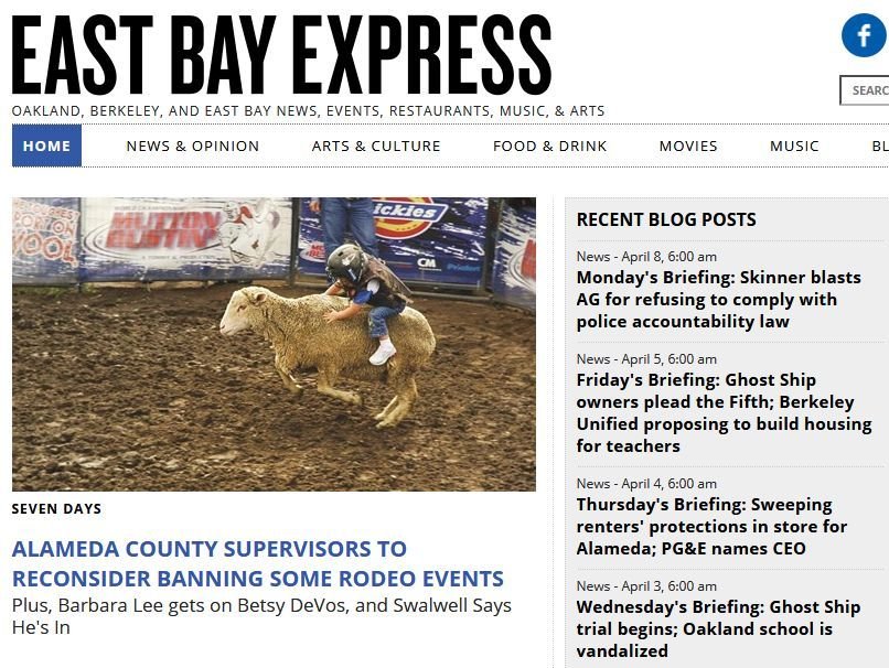 East Bay Express news news live