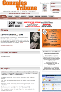 Gonzales Tribune news live