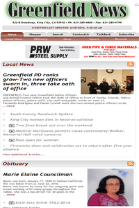 Greenfield News news live