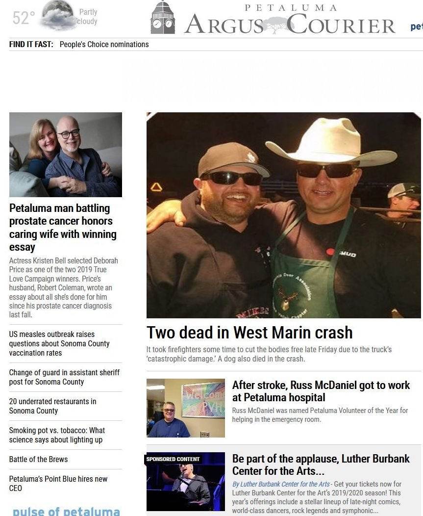 Petaluma Argus Courier news news live