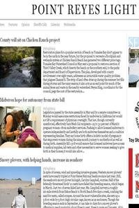 Point Reyes Light news live