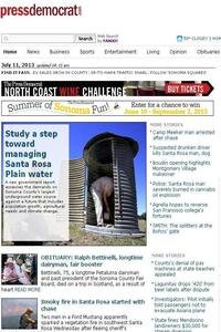 Press Democrat news live
