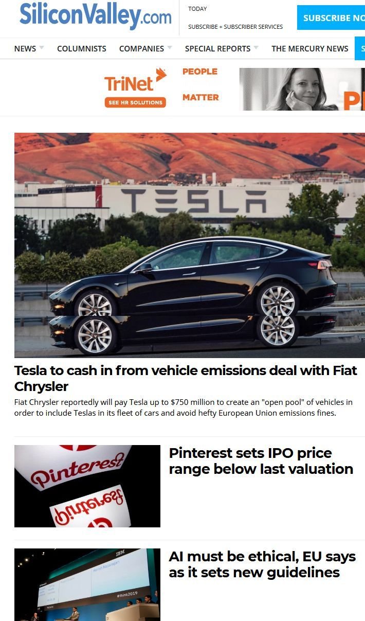 Silicon Valley News news live