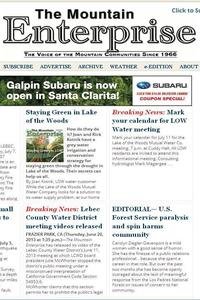 The Mountain Enterprise news live
