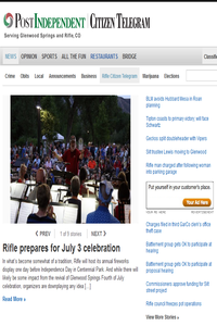 Citizen Telegram Rifle news live