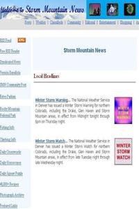 Storm Mountain News news live