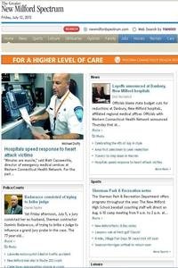 The Greater New Milford Spectrum news live