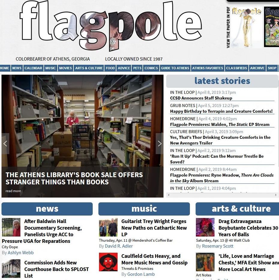 Flagpole news live