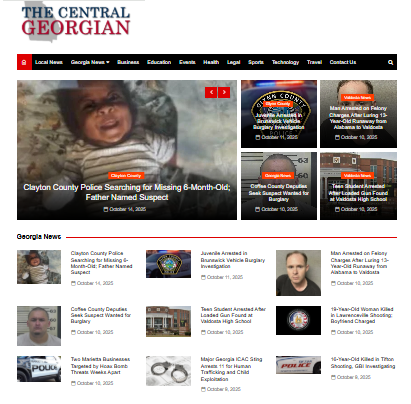 The Central Georgian news live