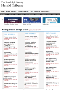 Randolph County Herald Tribune news live