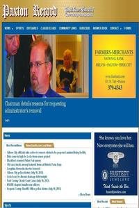The Paxton Record news live