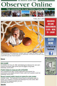 DeWitt Observer news live