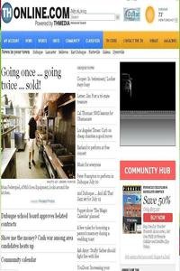 Dubuque Telgraph Herald news live