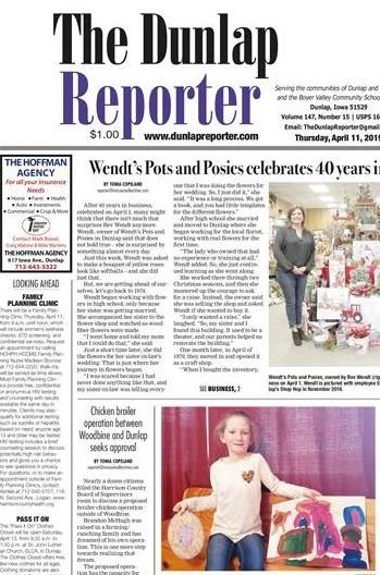 Dunlap Reporter news live