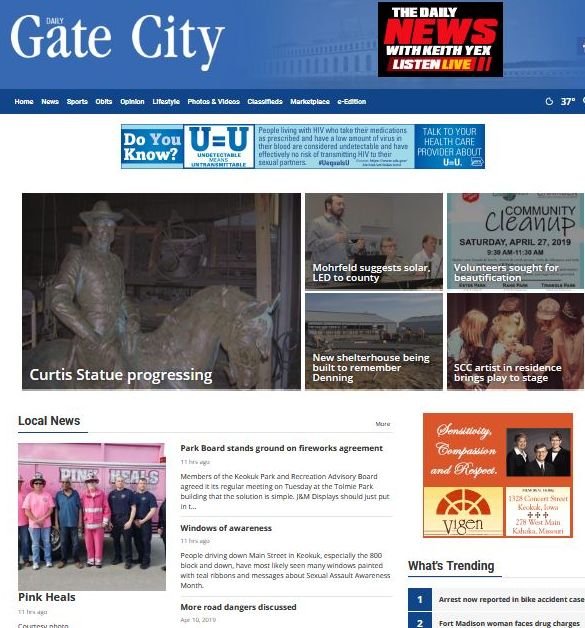 Keokuk Daily Gate City news live