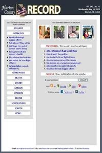 Marion County Record news live