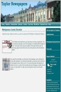 Montgomery County Chronicle news live