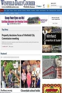 The Winfield Daily Courier news live