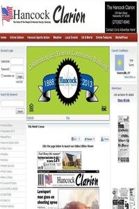 Hancock Clarion news live