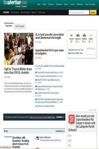 The Advertiser -Louisiana news live